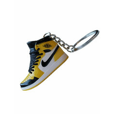 Брелок NIKE, белый/черный/желтый