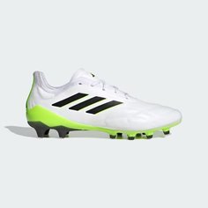 Бутсы adidas Copa Pure 1 AG, размер 11 UK, cloud white/core black/lucid lemon