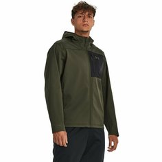 Куртка спортивная Under Armour UA CGI Shield 2.0 Hooded, размер SM, зеленый