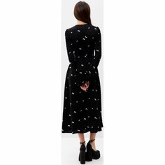 Платье MIST, размер L, черный/белый