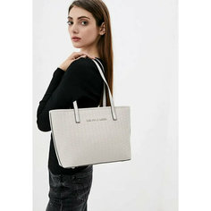 Сумка шоппер U.S. POLO ASSN., фактура зернистая, US21124LGREY