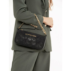 Сумка кросс-боди U.S. POLO ASSN., фактура зернистая, US21216Black