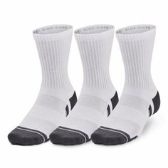 Носки Under Armour, комплект, 3 пары, размер MD, белый