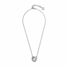 Колье Cerruti 1881, кристалл, длина 40 см, серебряный