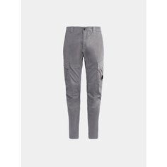 Брюки карго C.P. COMPANY Stretch Sateen Cargo, размер 54, серый