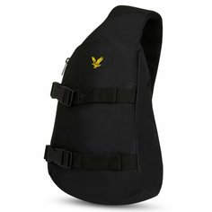 Сумка-рюкзак Lyle & Scott Sling Bag, фактура матовая, черный
