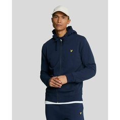 Толстовка Lyle & Scott Zip Through Hoodie, размер L, , navy