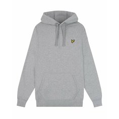 Худи Lyle & Scott Pullover Hoodie, размер S, , желтый, серый