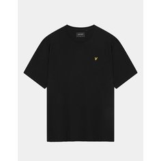 Футболка Lyle & Scott Plain T-shirt, размер M, jet black