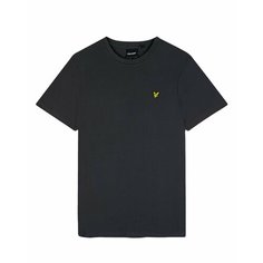 Футболка Lyle & Scott Plain T-shirt, размер S, черный, серый