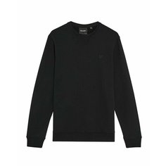 Свитшот Lyle & Scott Tonal Eagle Crew Neck Sweatshirt, размер M, , черный оникс