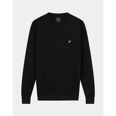 Свитшот Lyle & Scott Crew Neck Sweatshirt, размер XXL, , черный оникс