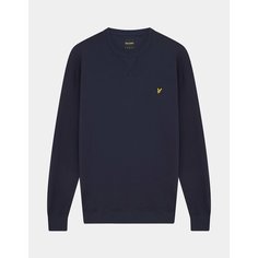 Свитшот Lyle & Scott Crew Neck Sweatshirt, размер S, , navy
