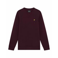 Свитшот Lyle & Scott Crew Neck Sweatshirt, размер XL, , burgundy