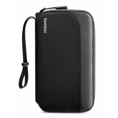 Сумка Tomtoc, фактура рельефная, black
