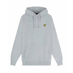 Худи Lyle & Scott Pullover Hoodie, размер S, , белый, желтый, серый