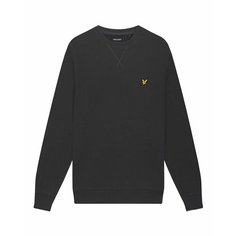 Свитшот Lyle & Scott Crew Neck Sweatshirt, размер M, , gunmetal