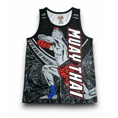 Футболка Born to be Muaythai Muay Thai, 1 шт., размер S, черный
