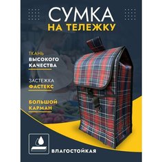 Сумка , 40 л, 31х56, красный Hakim Shop