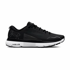 Кроссовки Under Armour UA W HOVR Infinite 5, полнота F, размер 5 US, черный/белый