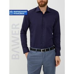 Рубашка BAWER, размер 3XL, темно-синий