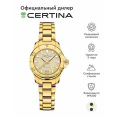 Наручные часы Certina DS Action, золотистый