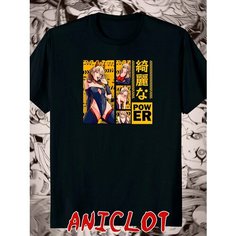 Футболка ANICLOT, размер S, черный