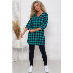 Комплект одежды Палитра ТЕКСТИЛЬ, размер 48, зеленый, черный