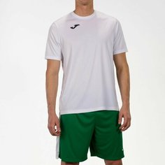 Футболка спортивная JOMA Combi, размер 03-XS, белый/белый