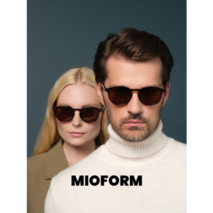 Солнцезащитные очки MIOFORM, коричневый