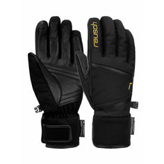 Перчатки Reusch Tessa Stormbloxx для женщин, размер 8, черный, золотой