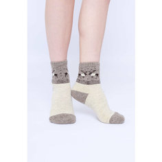 Носки KHAN Cashmere, размер 37-39, белый