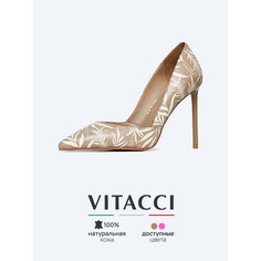 Туфли лодочки VITACCI, размер 37, бежевый