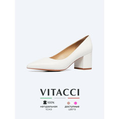 Туфли лодочки VITACCI, размер 39, белый