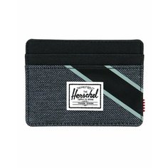 Визитница Herschel, черный, серый
