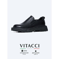Лоферы VITACCI, размер 43, черный