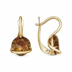 Серьги Красная Пресня, коричневый