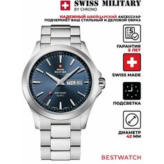 Наручные часы SWISS MILITARY BY CHRONO, синий
