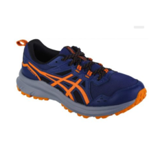 Кроссовки ASICS, размер 9 US, DEEP OCEAN/BRIGHT ORANGE