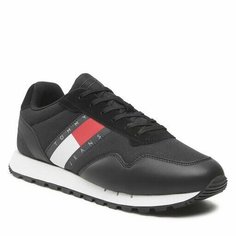 Кроссовки TOMMY HILFIGER TOMMY JEANS RETRO RU, размер 39, черный