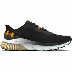 Кроссовки Under Armour UA HOVR Turbulence 2, полнота F, размер 7 US, черный/оранжевый/белый