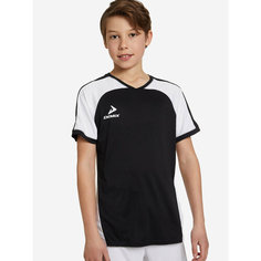 Футболка Demix, размер 164-170, черный/белый