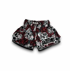 Трусы боксерские Raja Muay Thai, размер S, красный