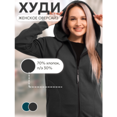 Толстовка Интерлок, размер 108, , серый