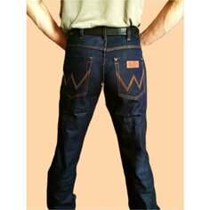 Джинсы Wrangler, размер W32 L34, cиний