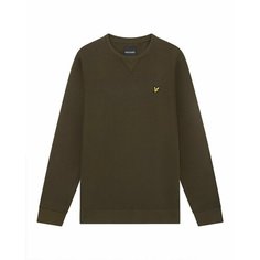 Свитшот Lyle & Scott Crew Neck Sweatshirt, размер XXL, , Olive