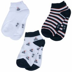 Носки RuSocks Базовая коллекция, 3 пары, размер 16-18, , микс
