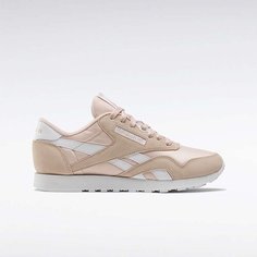 Кроссовки Reebok Classic Nylon W, полнота F, размер 8 US, розовый/белый