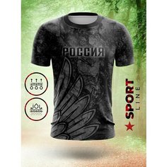 Футболка Evofox, размер L, серый, черный