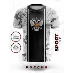 Футболка Evofox, размер 3XL, белый, серый